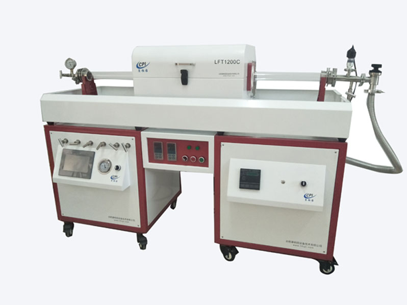 雙溫區(qū)滑軌式CVD系統(tǒng) CVD1200C-II-SL 200D50